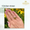 Citrine stone 2