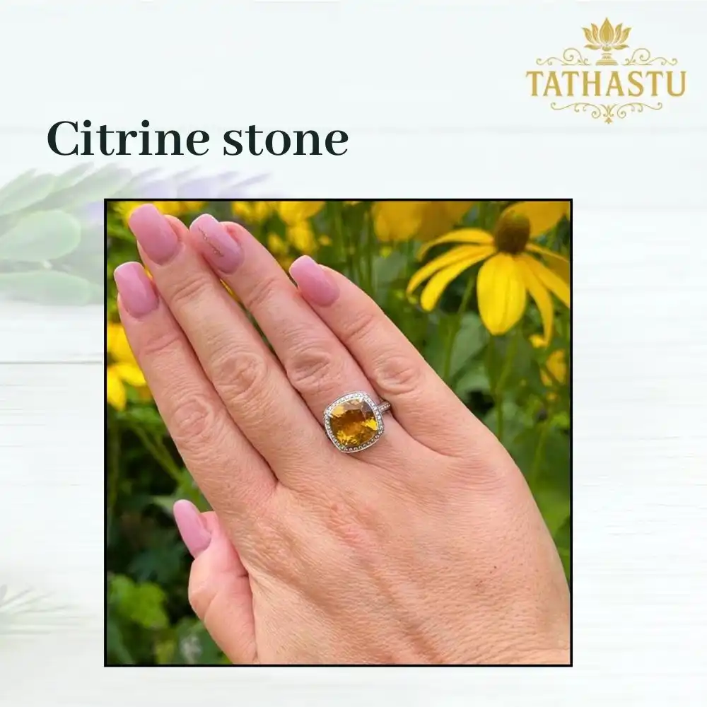 Citrine stone 2